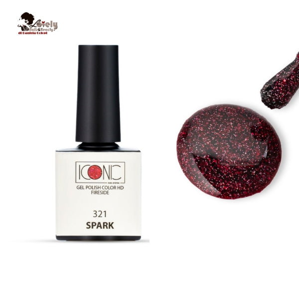 Gel Polish Color HD - 321 Spark - ICONIC Nail System - 10 ml