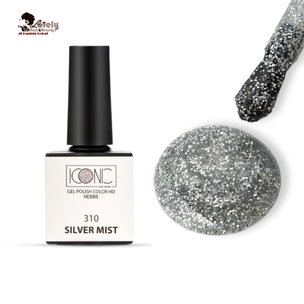 Gel Polish Color HD - 310 Silver Mist - ICONIC Nail System - 10 ml