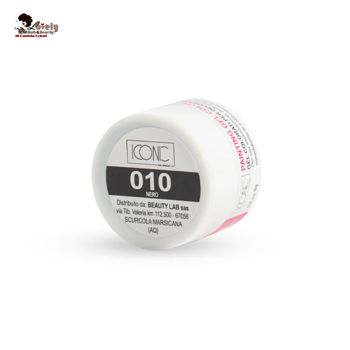 Gel Painting 010 - Nero - ICONIC Nail System