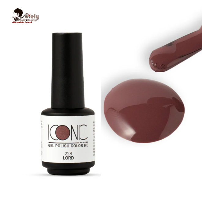 Gel Polish 228 - LORD - ICONIC Nail System - 8 ml