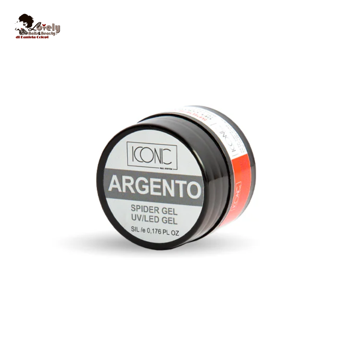 Gel Painting - 038 - Spider Gel Argento - ICONIC Nail System