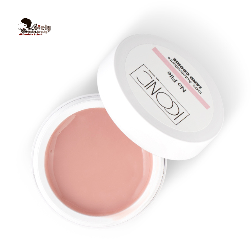 Builder Gel - NO File - Sand Cookie -  ICONIC Nail System - 50 ml