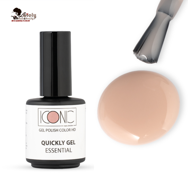 Quickly - Gel In Bottiglietta - Essential (beige)- ICONIC Nail System
