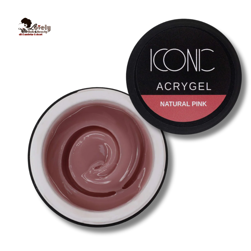 Acrylic Gel - Natural Pink - ICONIC Nail System - 30 ml