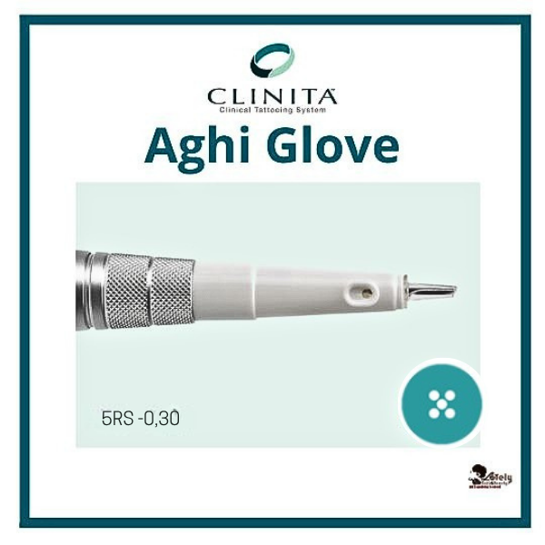 Aghi Glove - Clinita - 5P RS - 5 Punte Shader - 0,30 mm -10 pzz