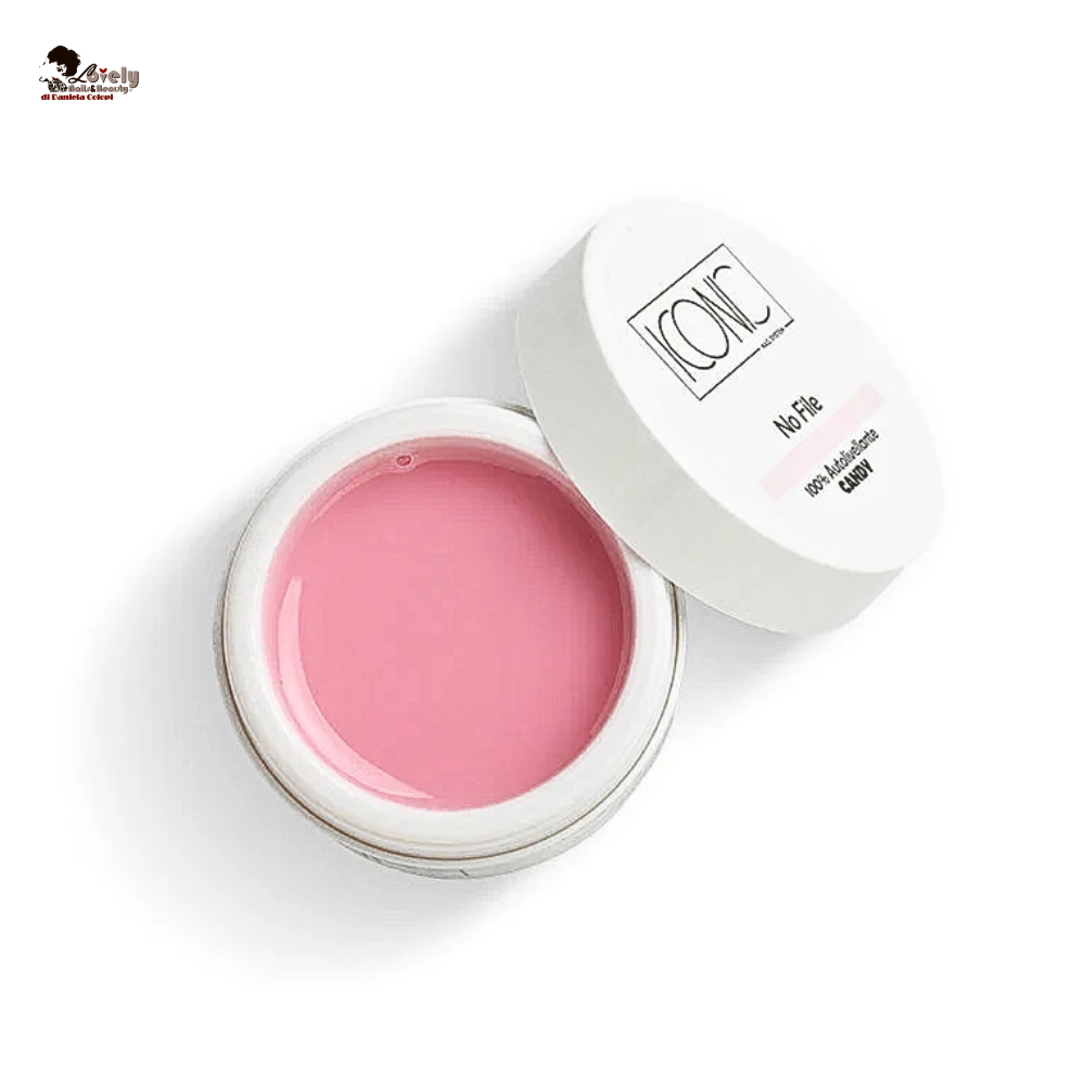 Builder Gel - NO File - Candy -  ICONIC Nail System - 50 ml