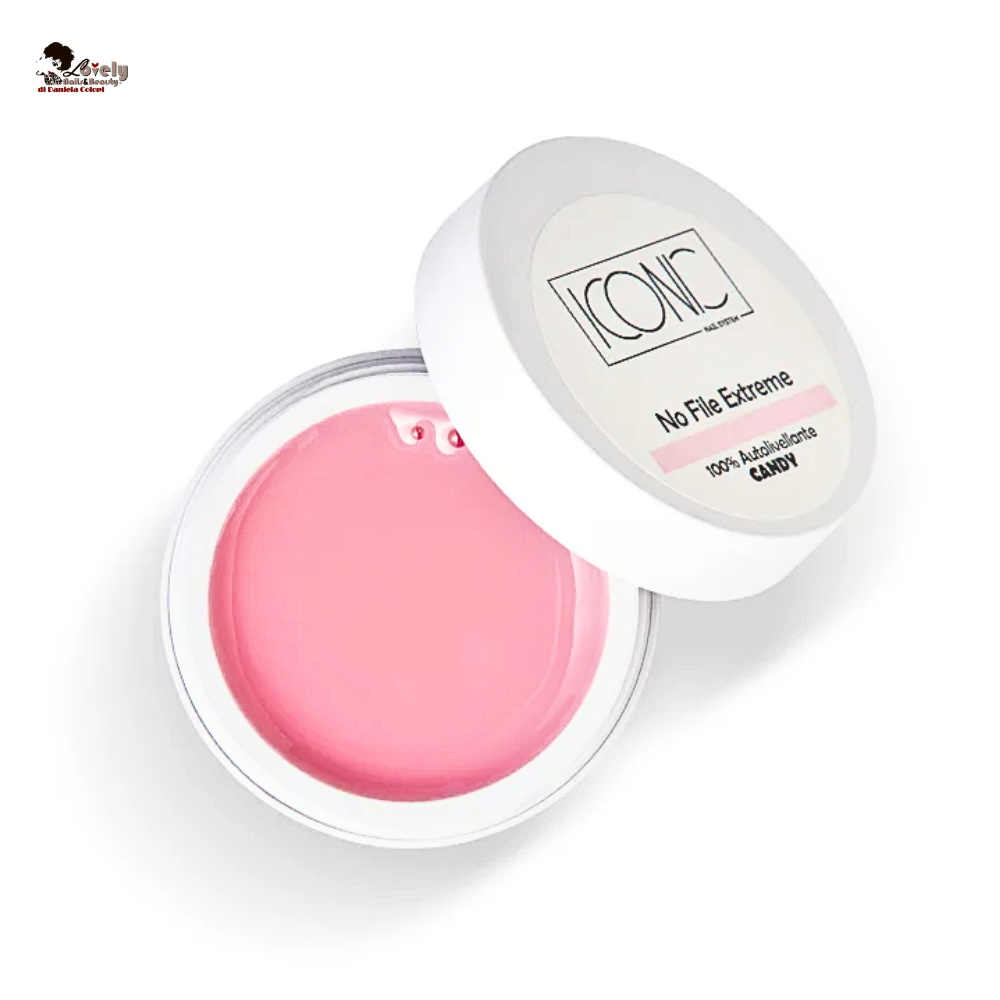 Builder Gel - NO File - Candy Extreme -  ICONIC Nail System - 50 ml