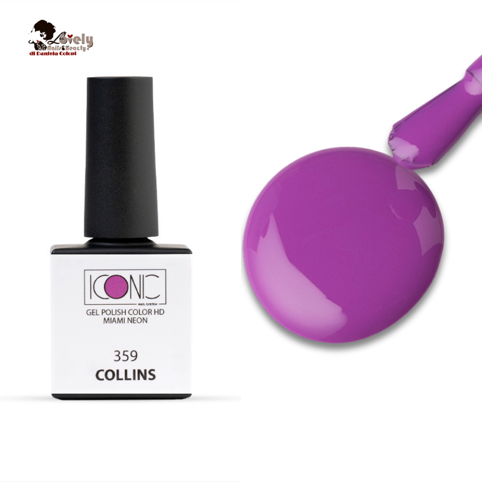 Gel Polish Color HD collezione Miami 359 - Collins - ICONIC Nail System - 10 ml