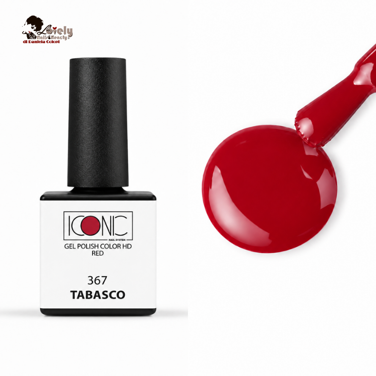 Gel Polish Color HD - 367 - TABASCO  - ICONIC Nail System - 10 ml