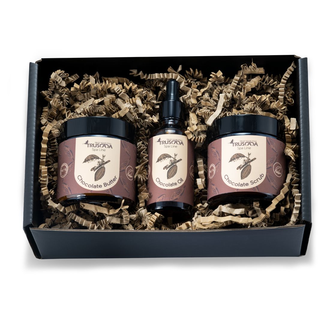 Chocolate Box Truscada SPA Line 250 ml (Scrub+Butter+Oil)