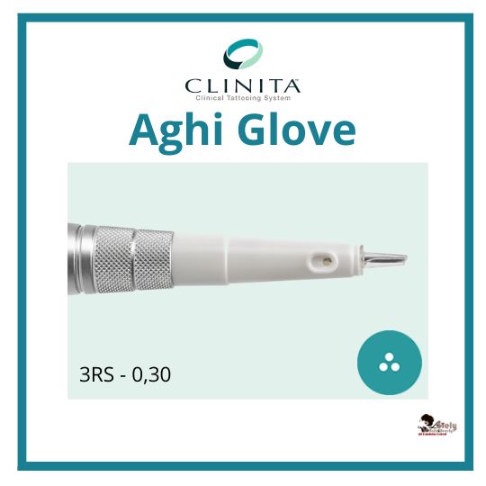Aghi Glove - Clinita - 3P RS - 3 Punte Shader - 0,30 mm -10 pzz