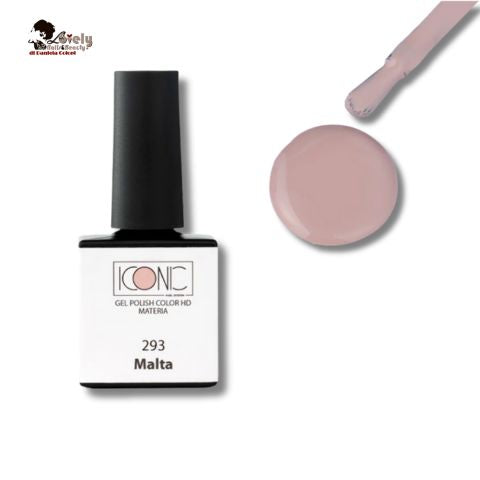 Gel Polish Color HD Materia 293 -  Malta  - ICONIC Nail System - 10 ml