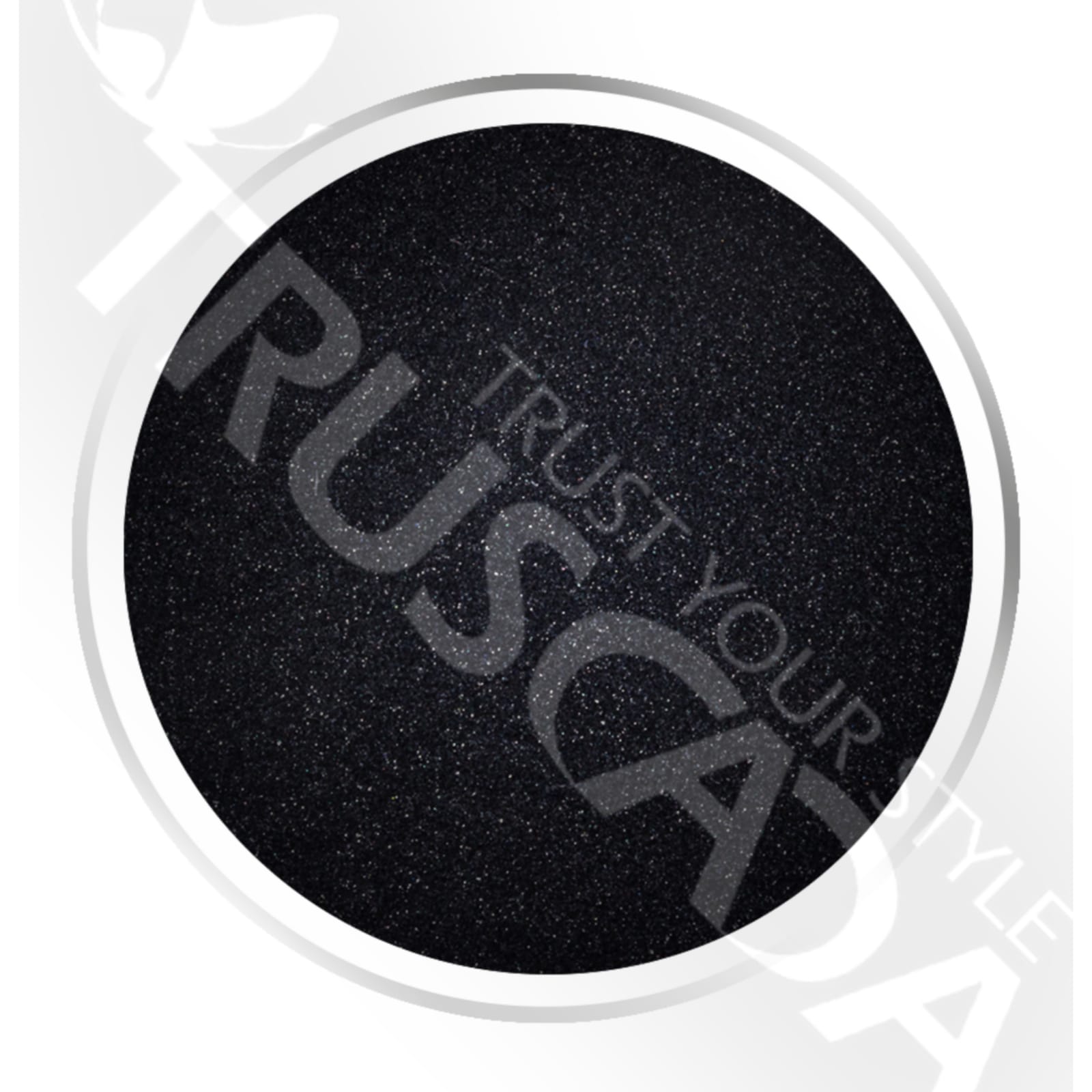 Nail decoration Luxury Powder Black