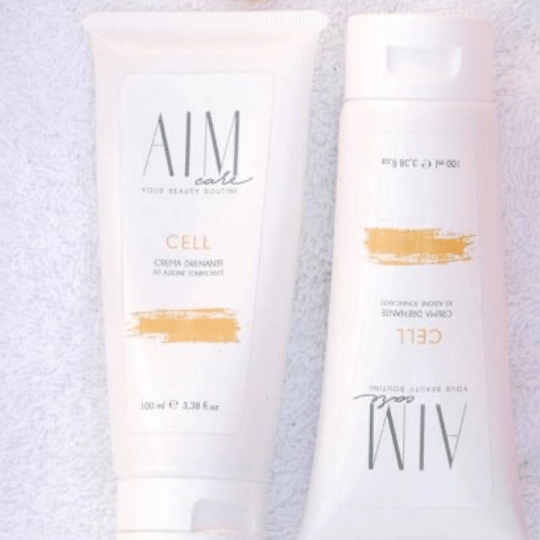 AIM-Care - Cell - tubo 100ml x 2
- Crema Drenante anticellulite