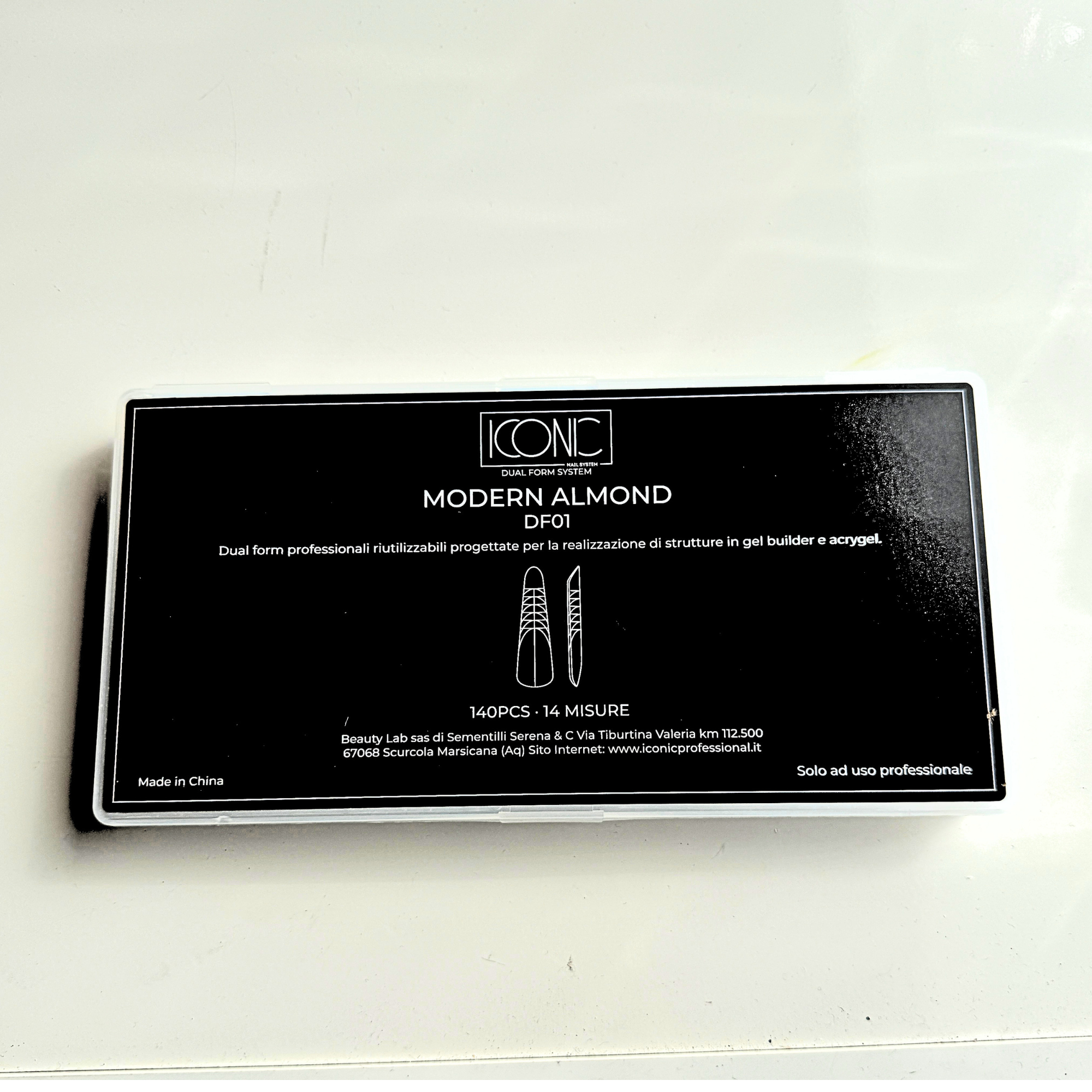 Dual Form - Modern Almond DF01 - 14  misure 140 pzz - Iconic Nail System