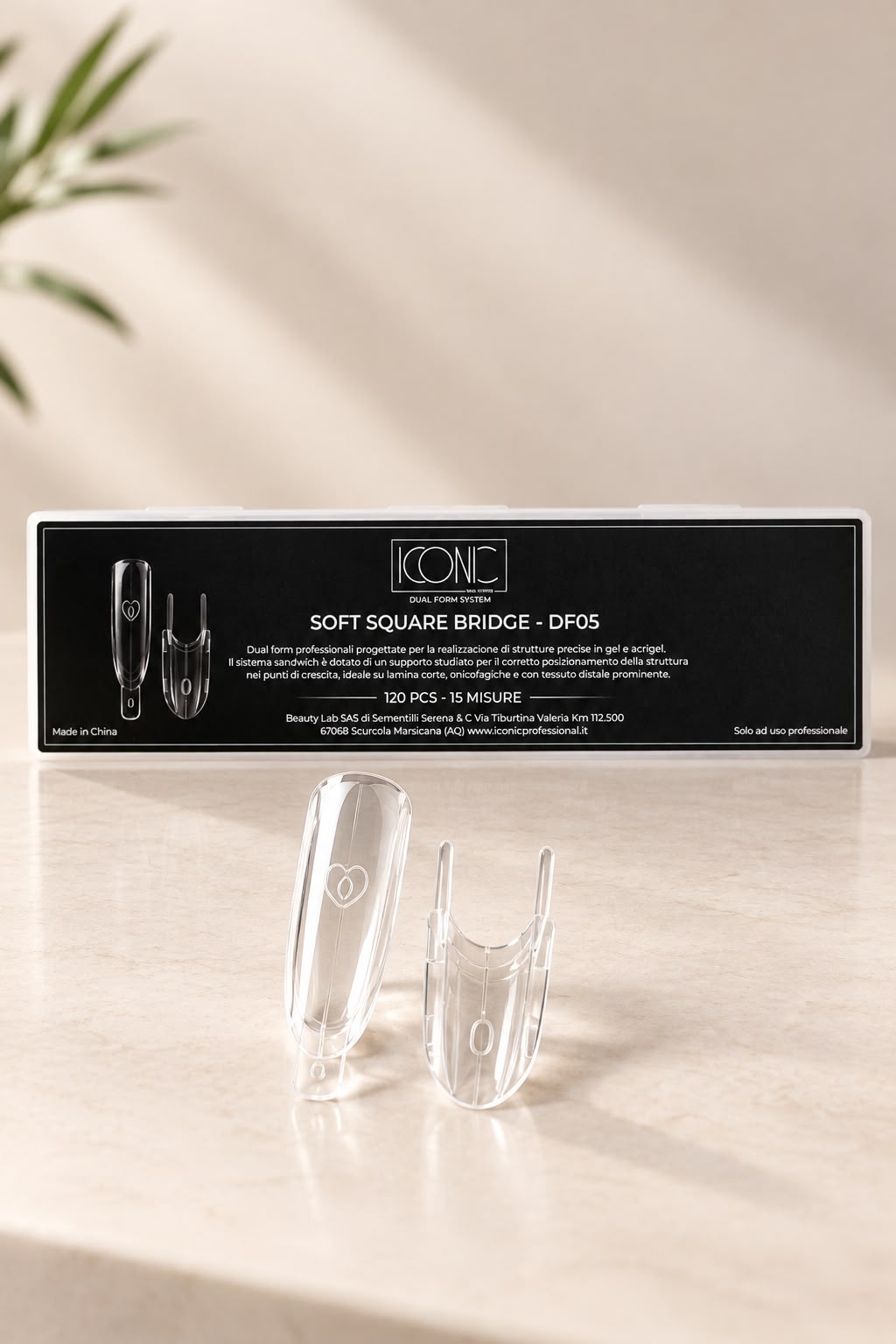 Dual Form -  Soft Bridge - 15  misure 120 pzz - Iconic Nail System