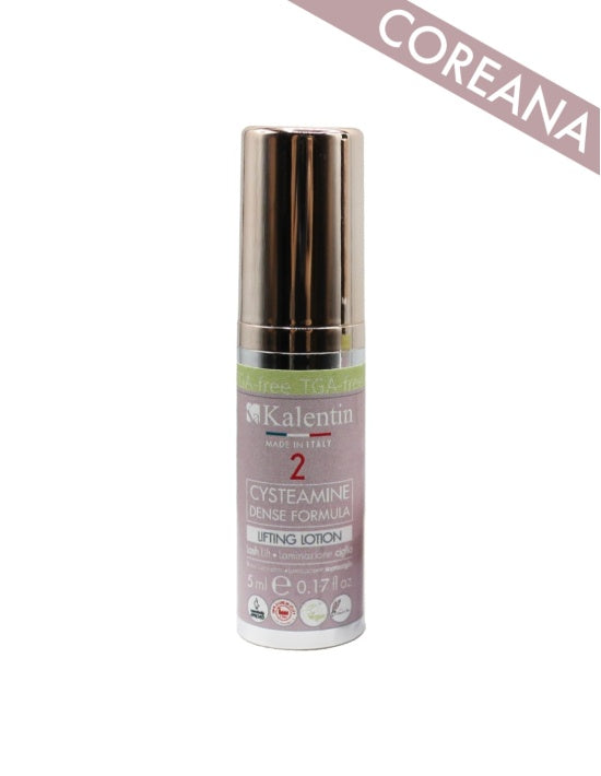 Kalentin - Cysteamine Densa Lifting Lotion Vegana Airless 5ml - Step 1 Laminazione Ciglia Coreana