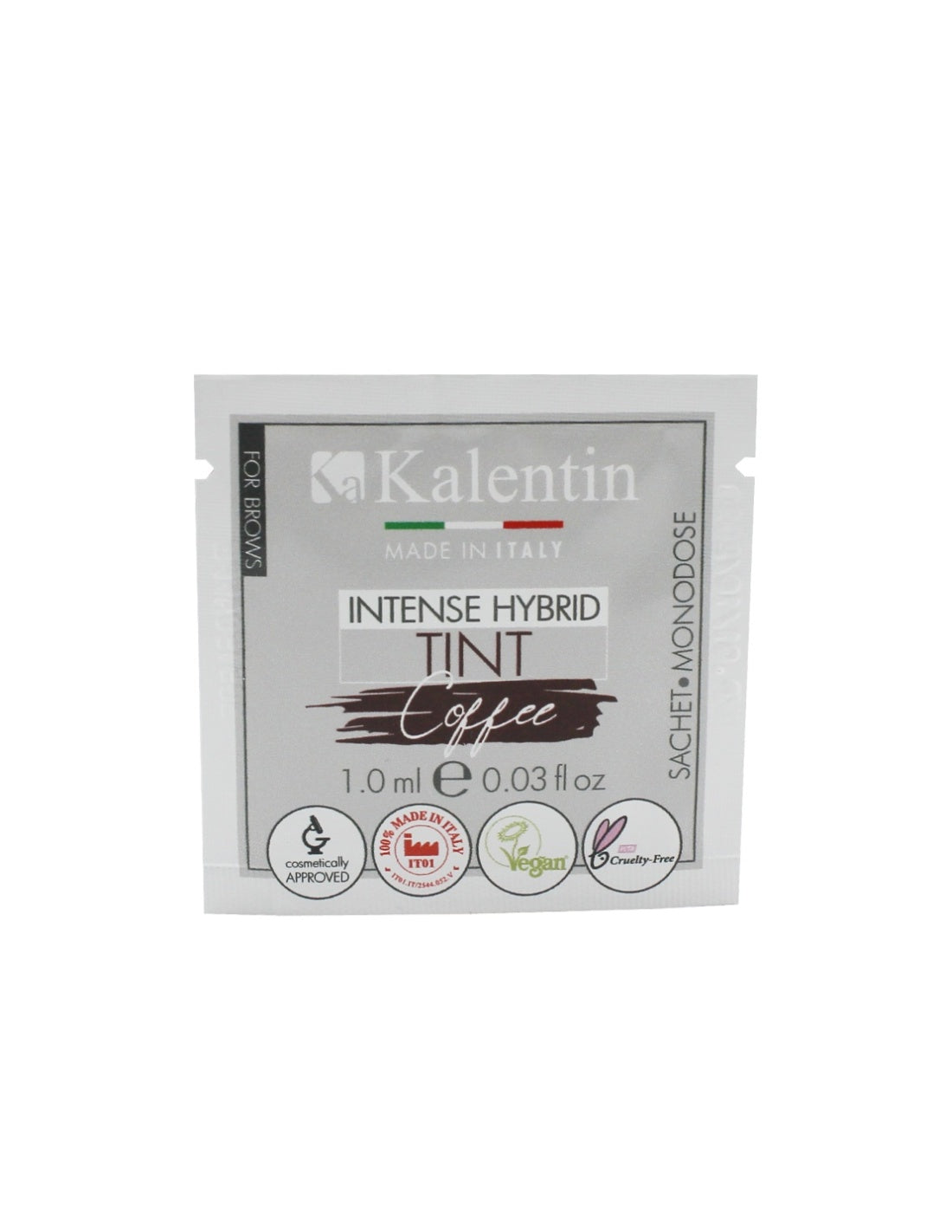 KALENTIN - TINTA INTENSE HYBRID SOPRACCIGLIA - CAFFÈ - 1ML