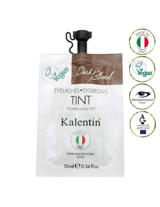 KALENTIN - TINTA IBRIDA CIGLIA E SOPRACCIGLIA EFFETTO HENNE - BIONDO SCURO - 10ML