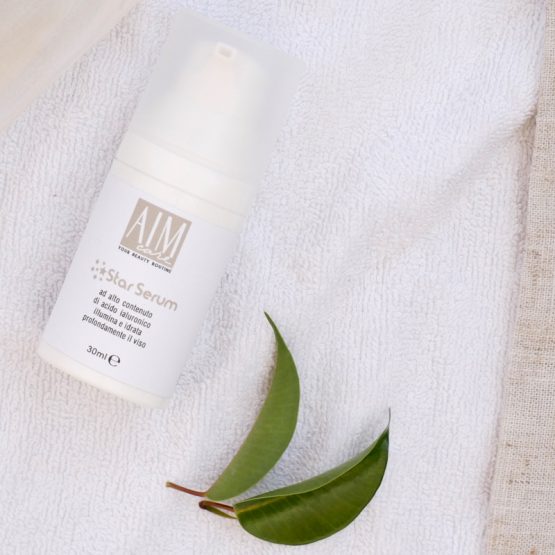 AIM-Care - STAR SERUM - 30 ml
Siero e Primer Make Up a base di acido ialuronico