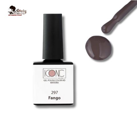 Gel Polish Color HD Materia 297 -  Fango  - ICONIC Nail System - 10 ml