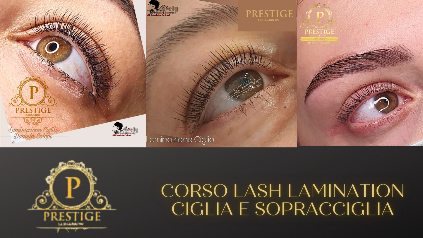 CORSO LASHLAMINATION (Laminazione Ciglia e Sopracciglia)